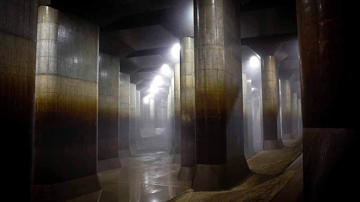 Tokyo, Cathedral, Anti-Flood System 