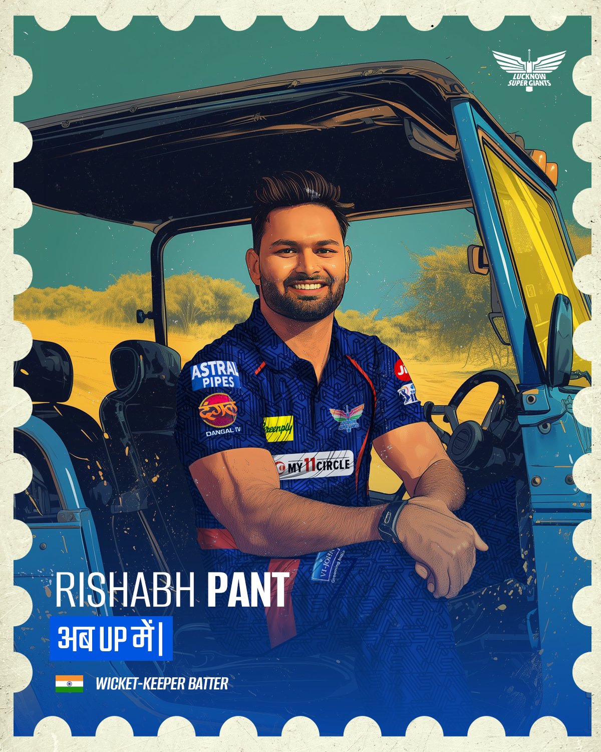Rishabh Pant @LucknowIPL