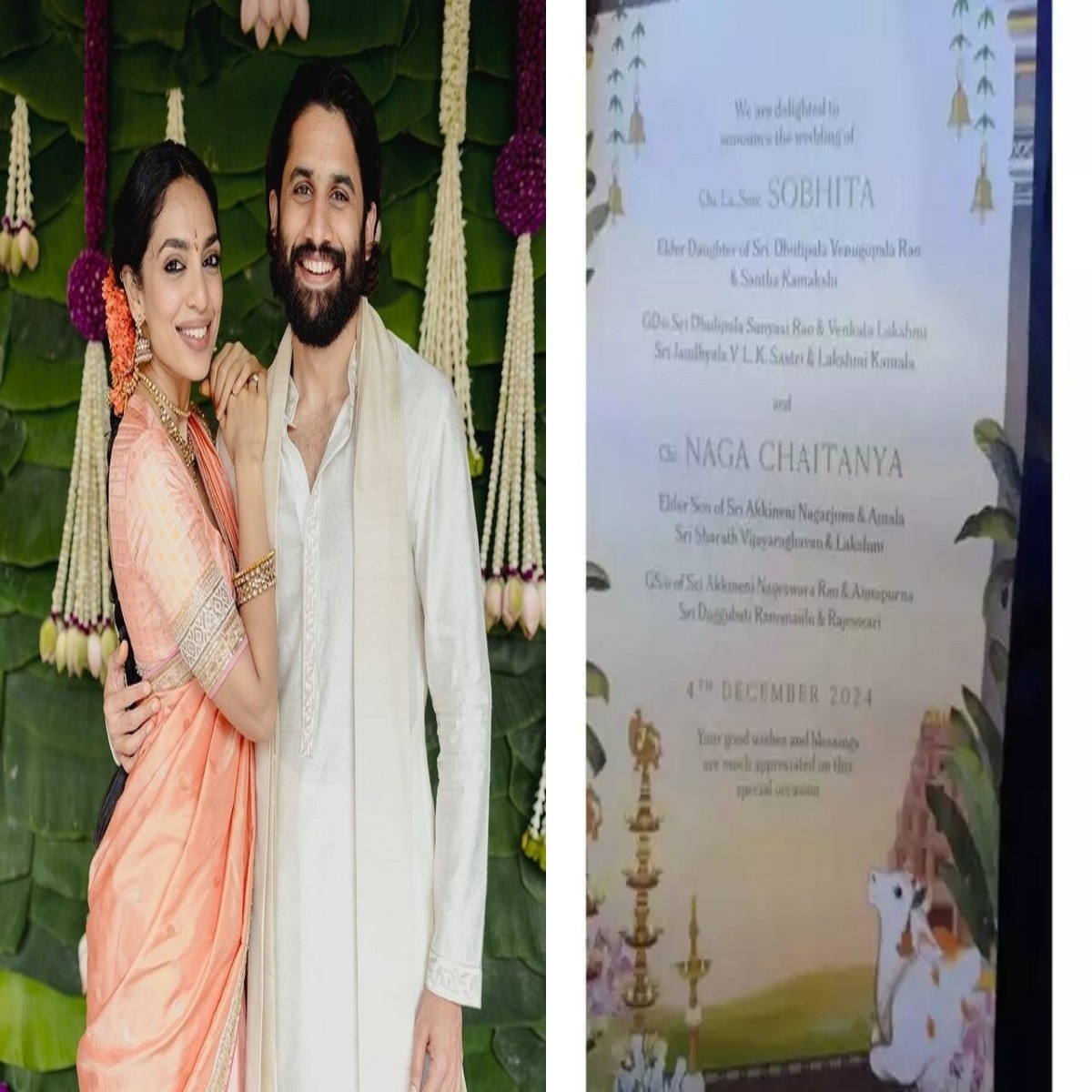 शोभिता धुलिपाला, नागा चैतन्य