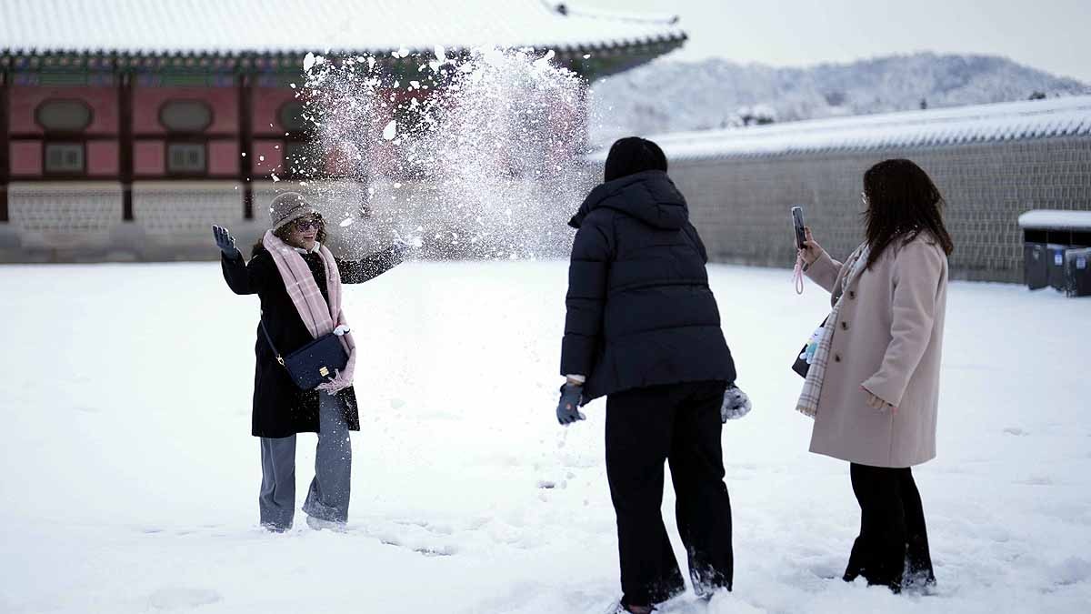 South Korea Snowfall