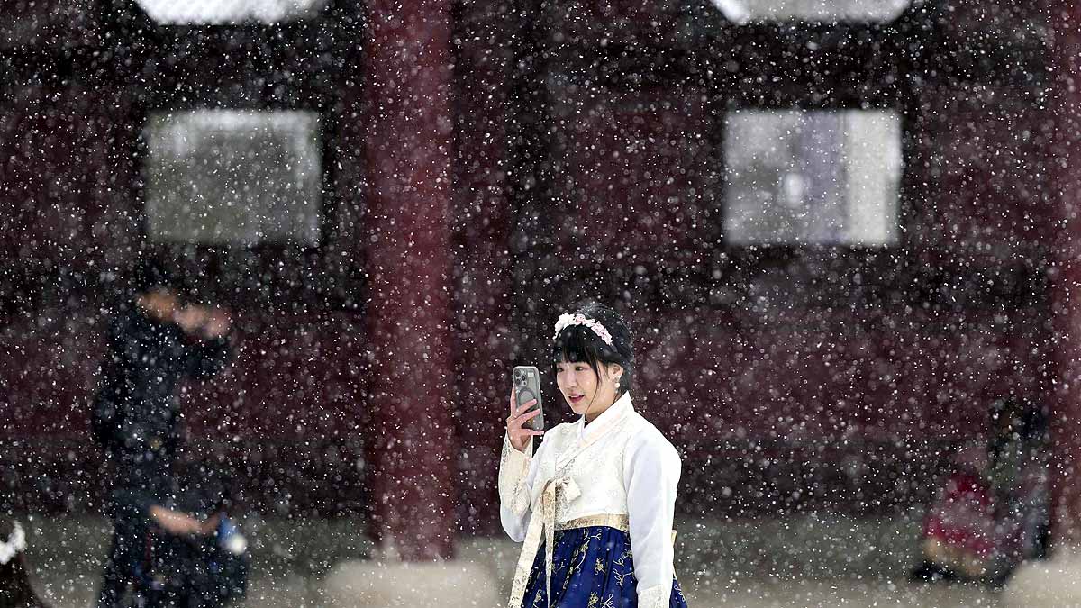 South Korea Snowfall