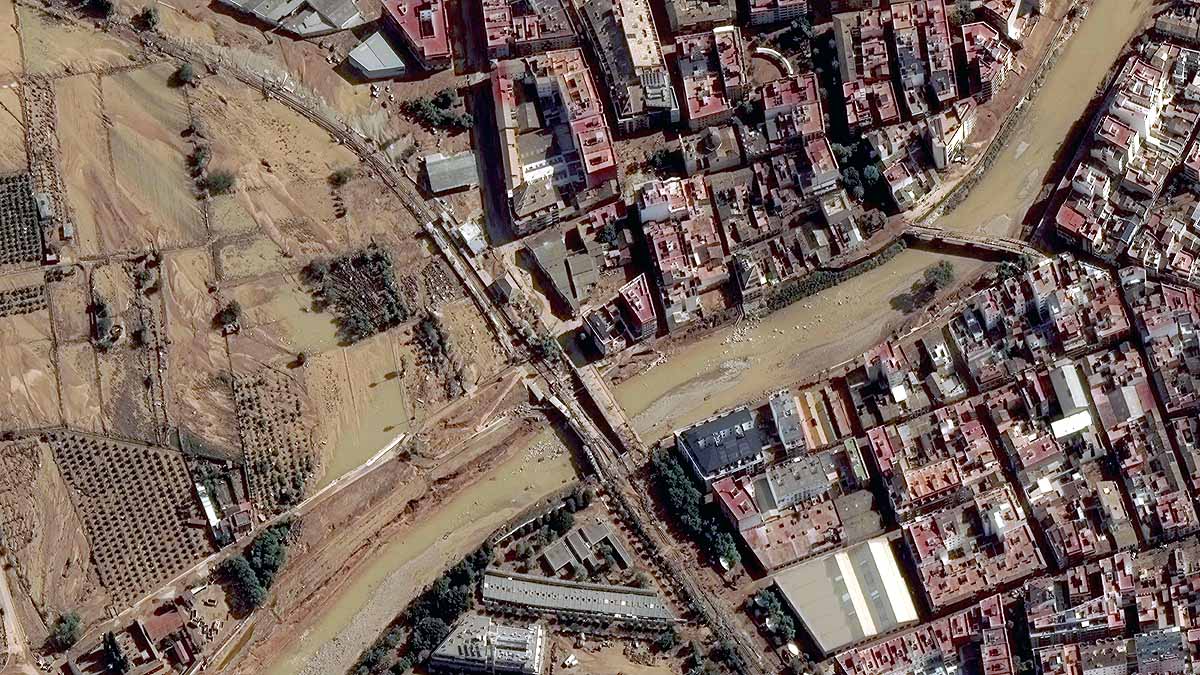 Spain Valencia Flood Mud