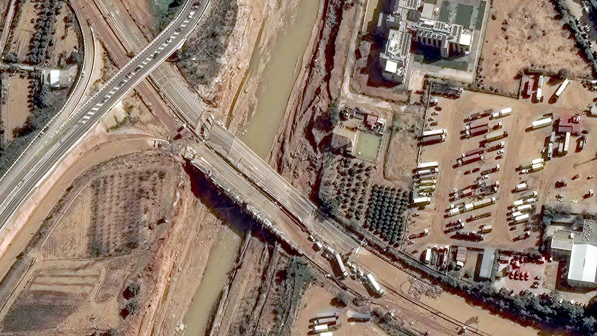 Spain Valencia Flood Mud