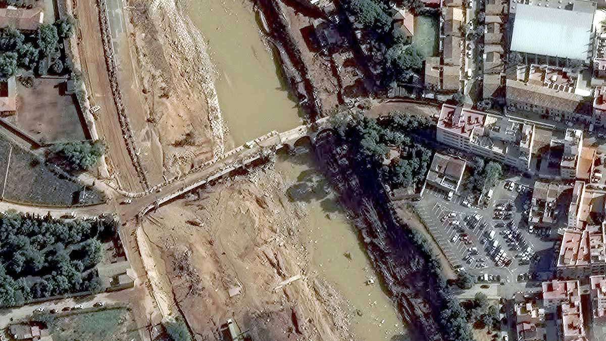 Spain Valencia Flood Mud