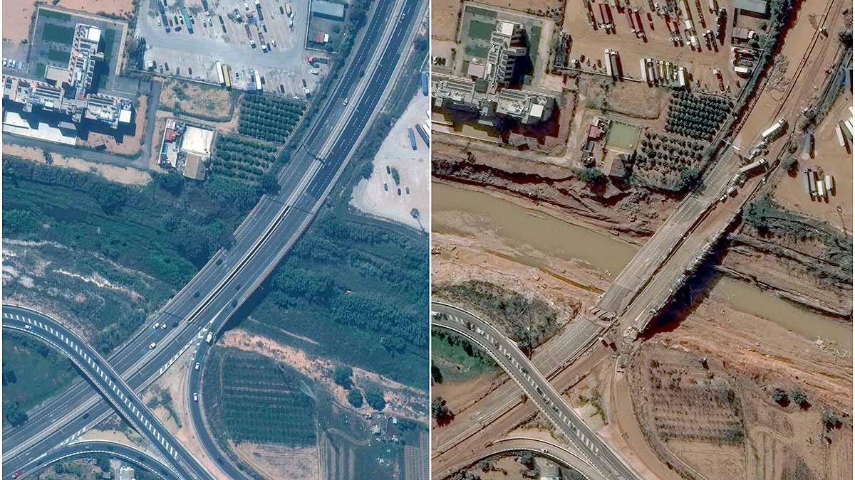 Spain Valencia Flood Mud