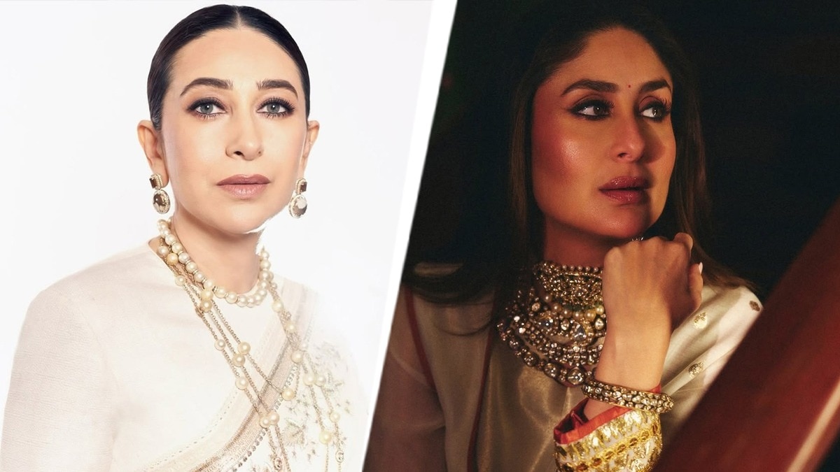 सूट में पटौदी खानदान की बहू करीना का रॉयल अंदाज, साड़ी में बहन करिश्मा ने भी लूटी महफिल