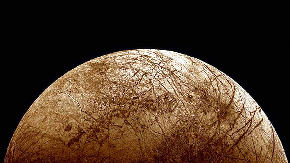 Jupiter Moon Europa 