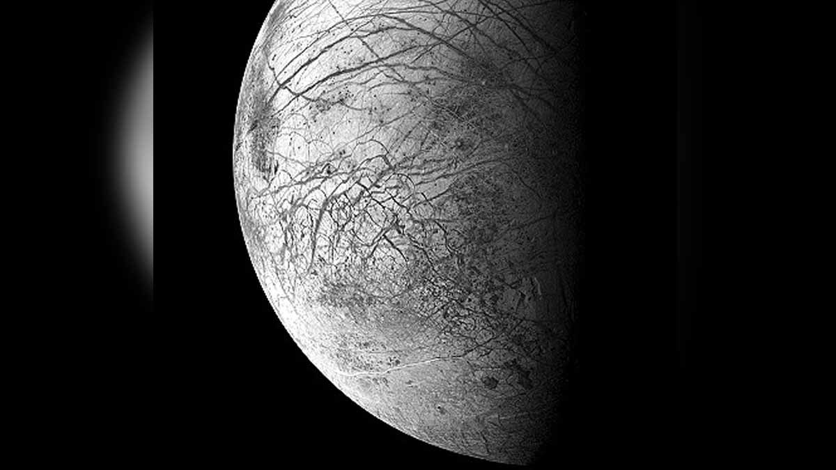 Jupiter Moon Europa 