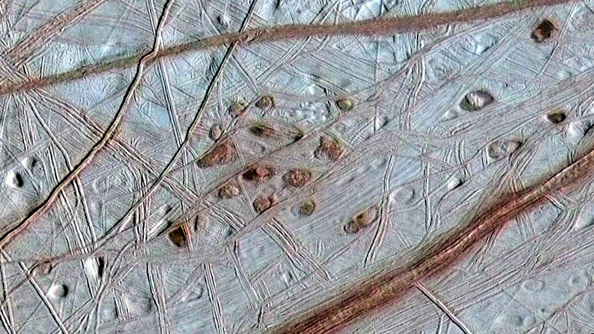 Jupiter Moon Europa  