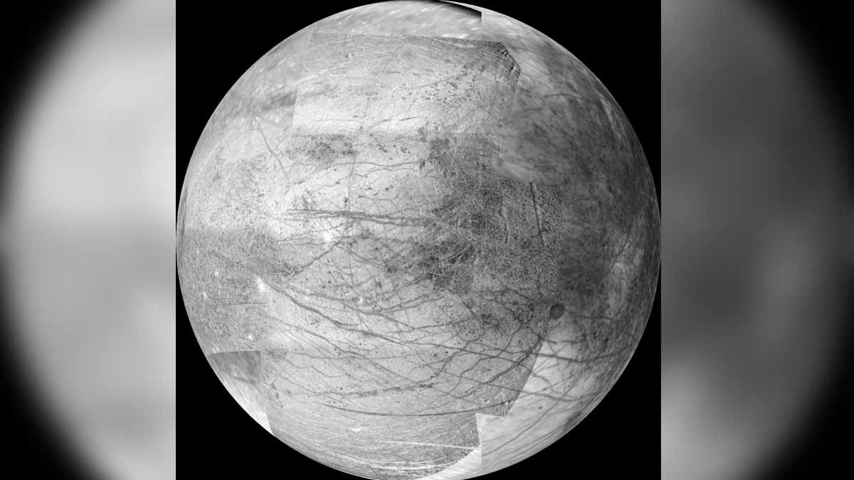 Jupiter Moon Europa 