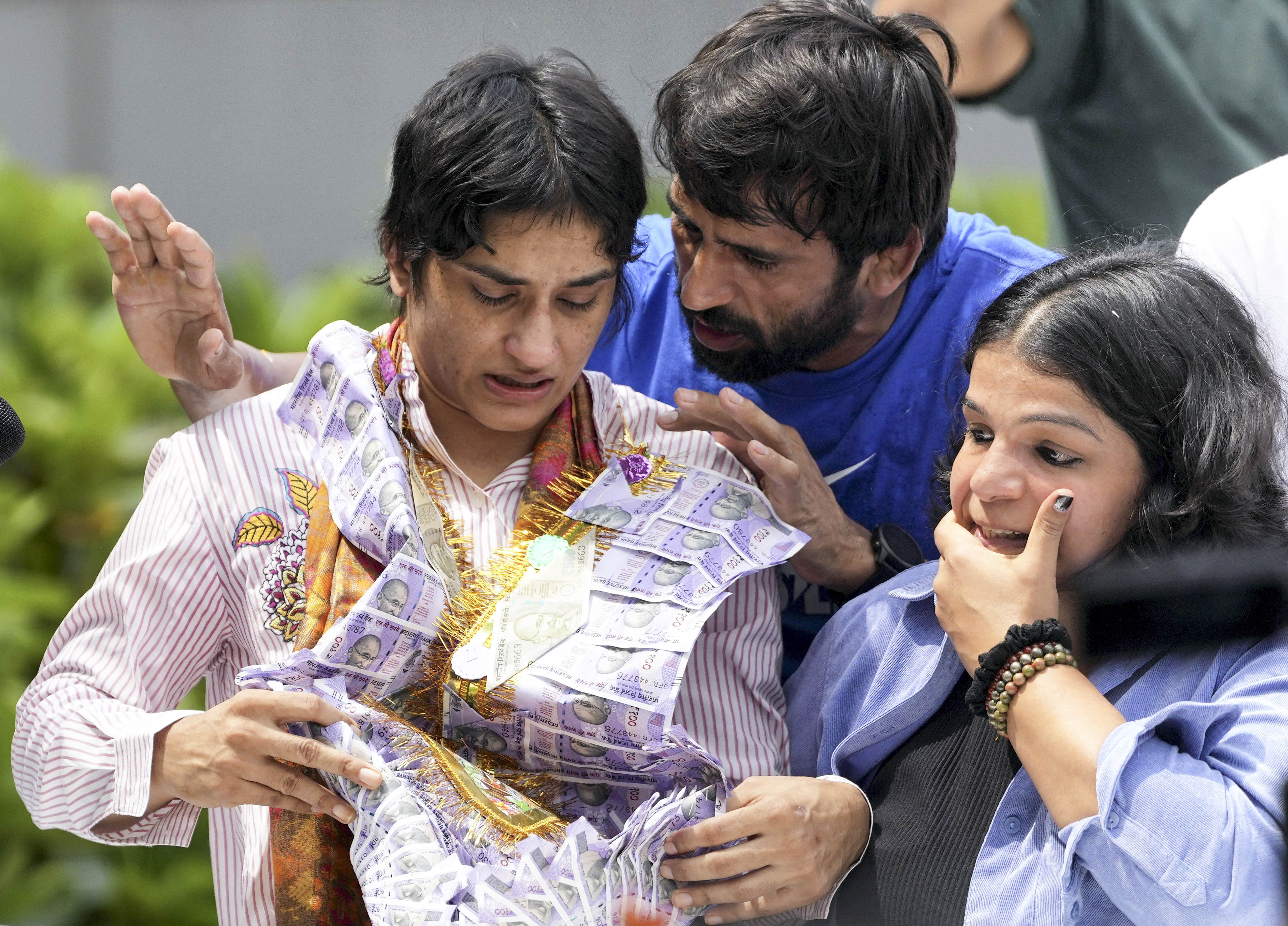 Vinesh-Bajrang-Sakshi