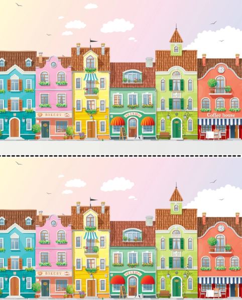 तस्वीर में खोजें 4 अंतर