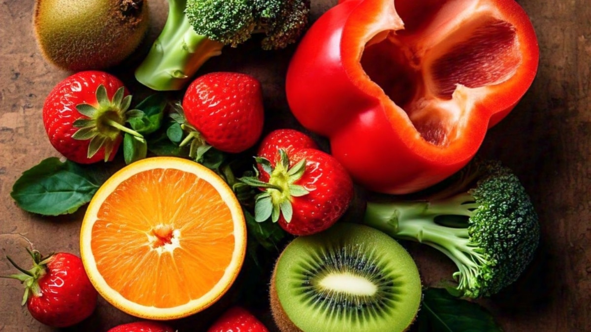 Red and Orange Fruits 