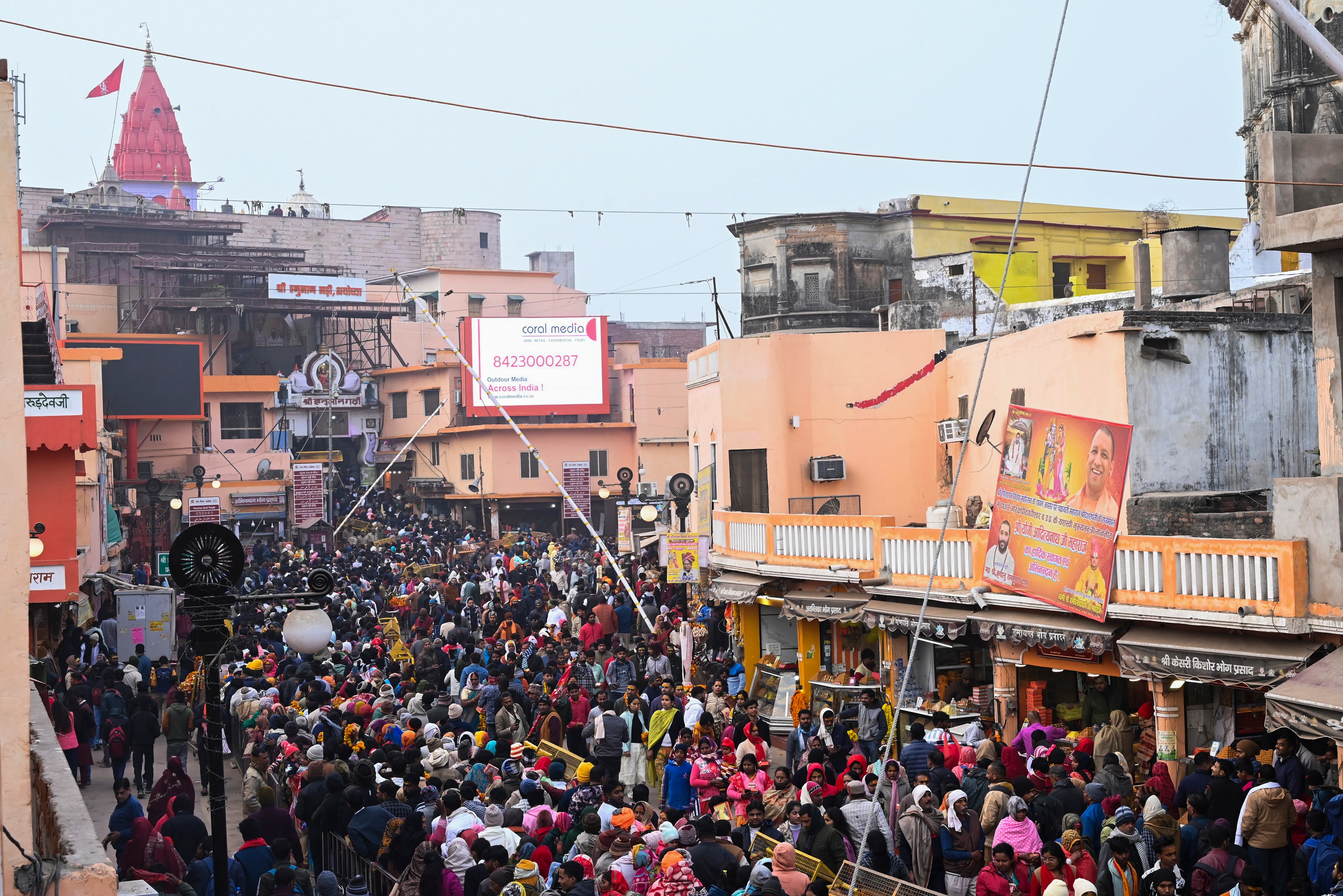 नए साल पर भगवान के दर्शन