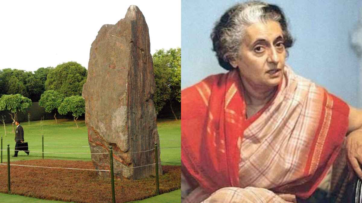 Shakti Sthal: The memorial of Indira Gandhi, the former Prime Minister of India