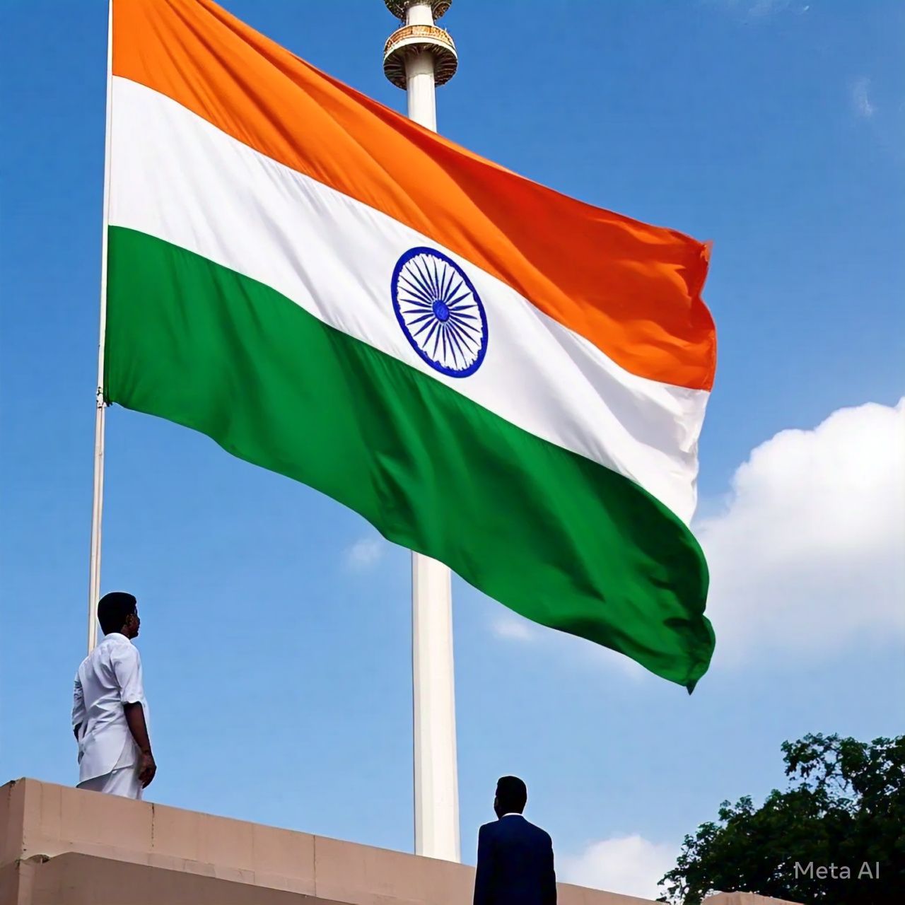 स्वतंत्रता दिवस के दिन किया जाता है ध्वजारोहण 