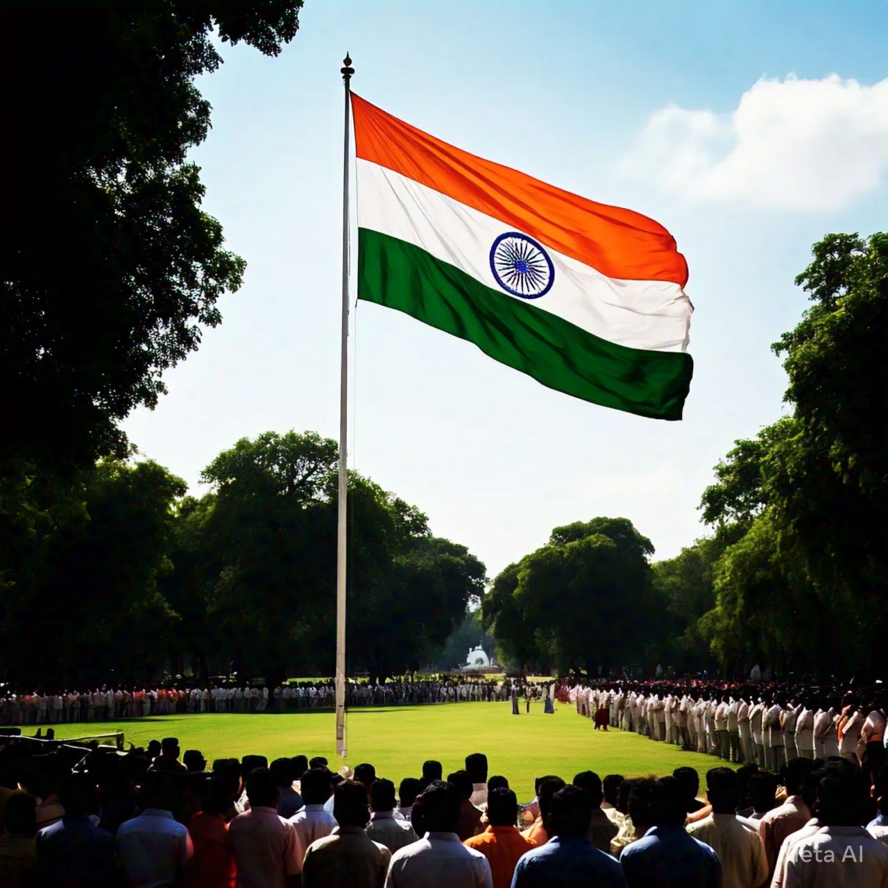 स्वतंत्रता दिवस के दिन किया जाता है ध्वजारोहण 
