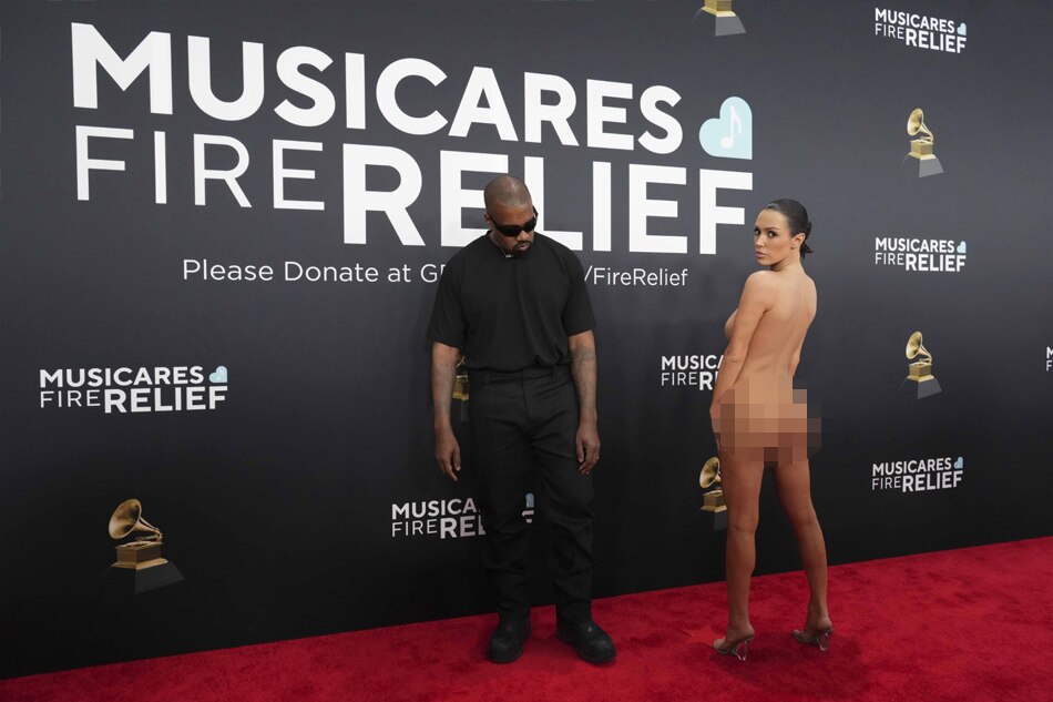 Kanye West and Bianca Censori