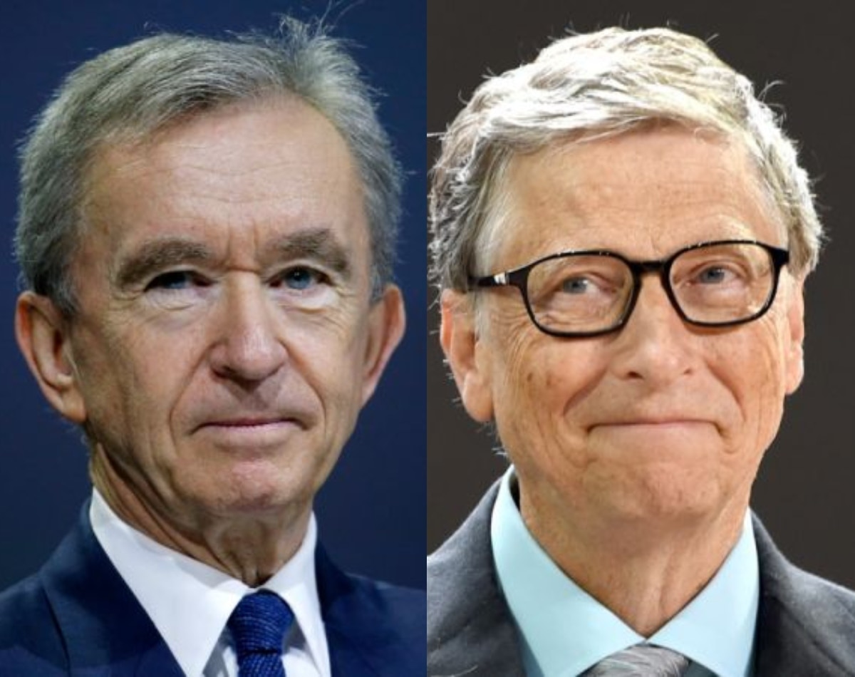 अर्नाल्ट और गेट्स को भी झटका