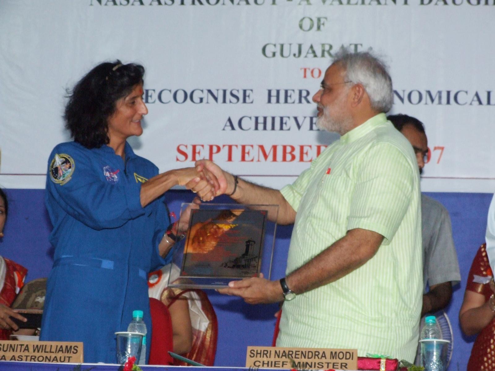 Sunita Williams India visit 9