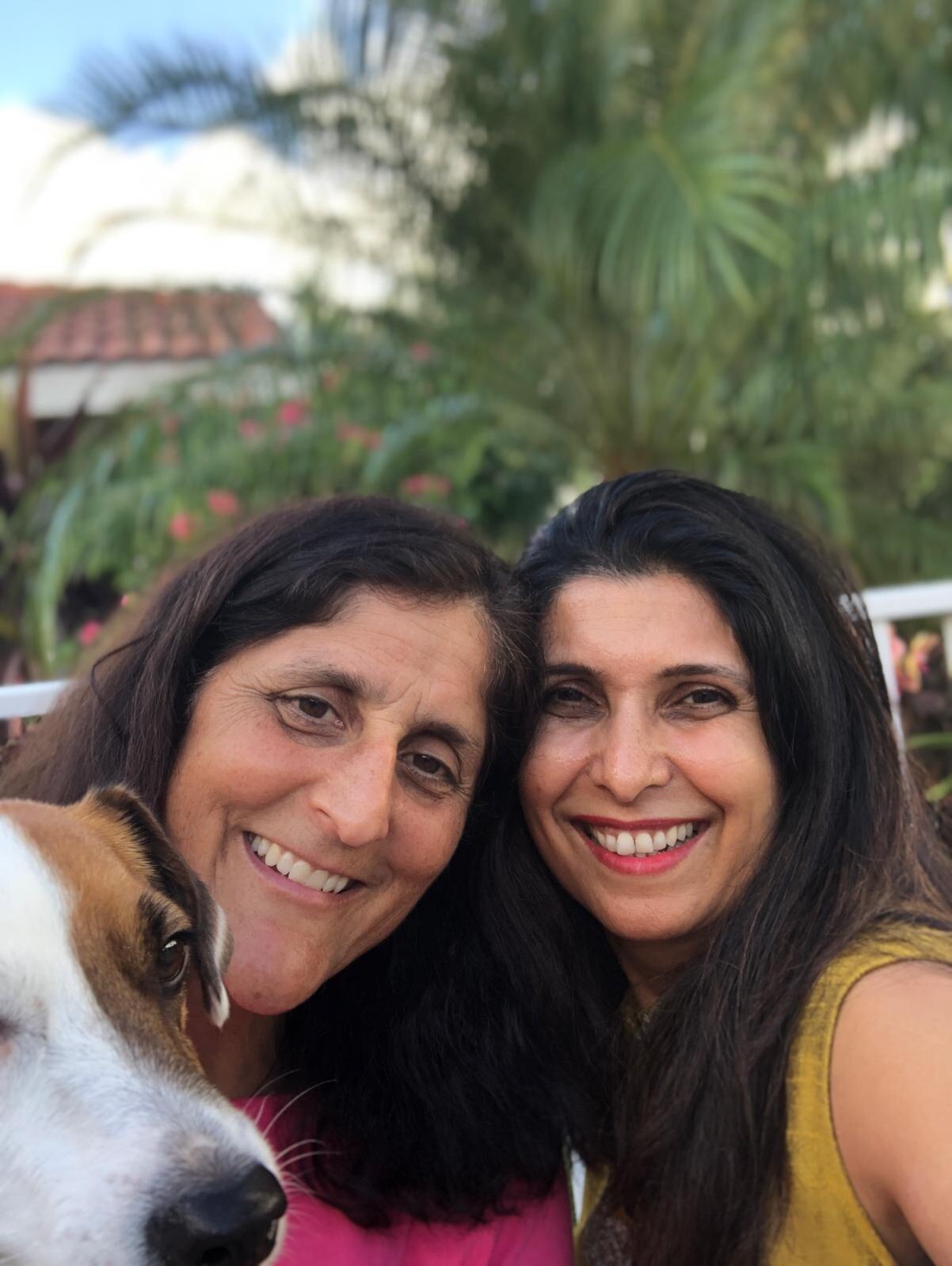 Sunita Williams during her 2007 India visit with family