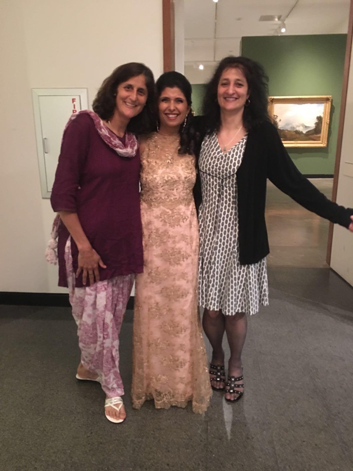 Sunita Williams during her 2007 India visit with family