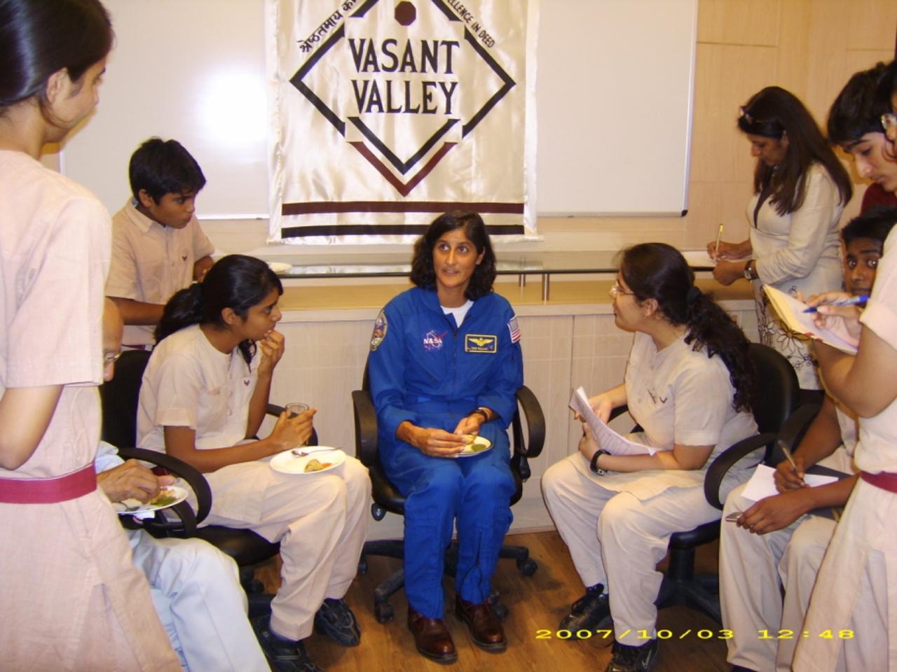 Sunita Williams India visit 4