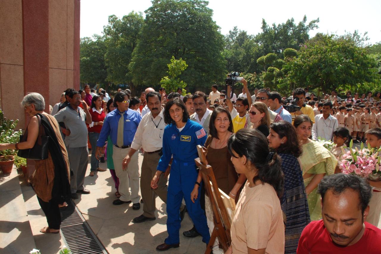 Sunita Williams India visit 2