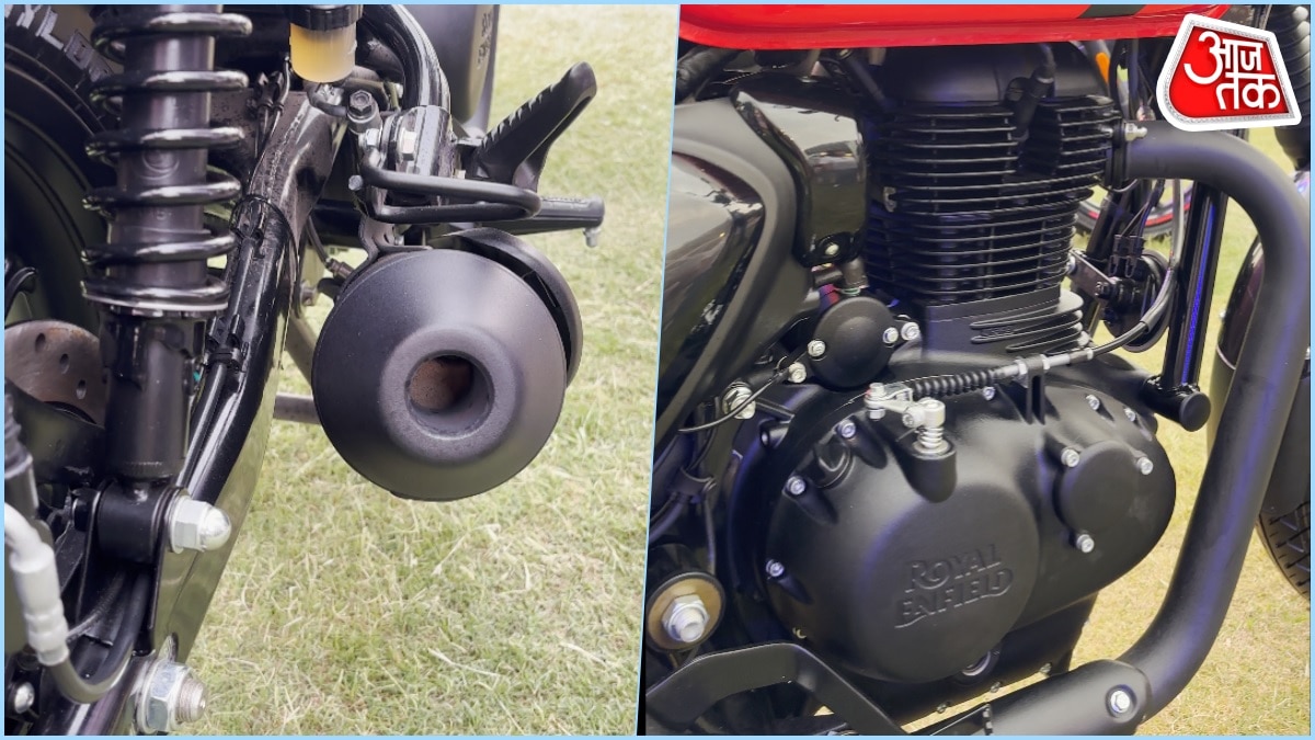 Royal Enfield Hunter 350 Engine