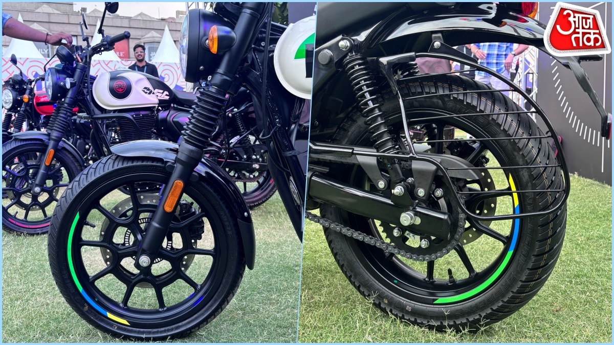 Royal Enfield Hunter 350 Suspension