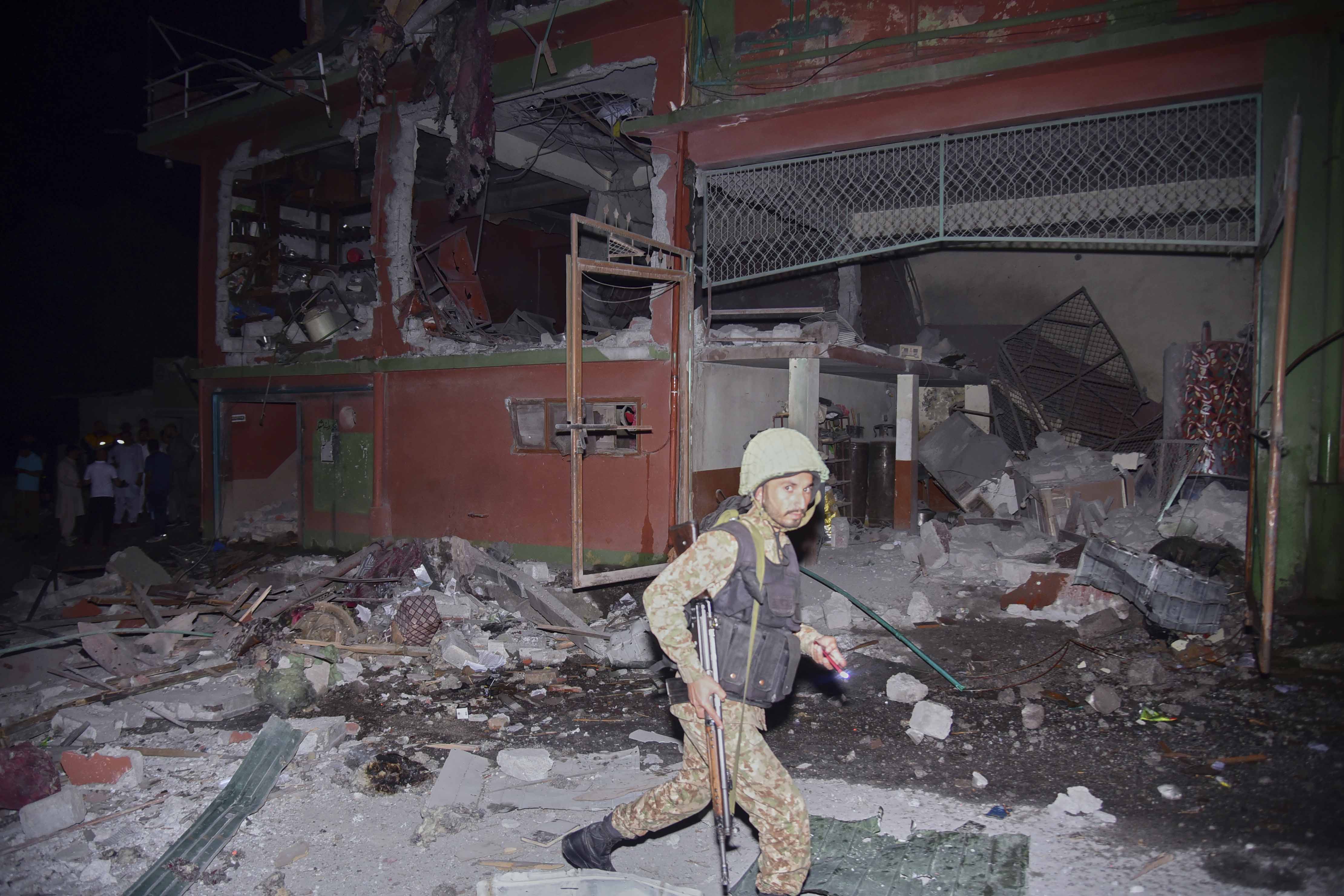 Pakistan Attack Photos Video