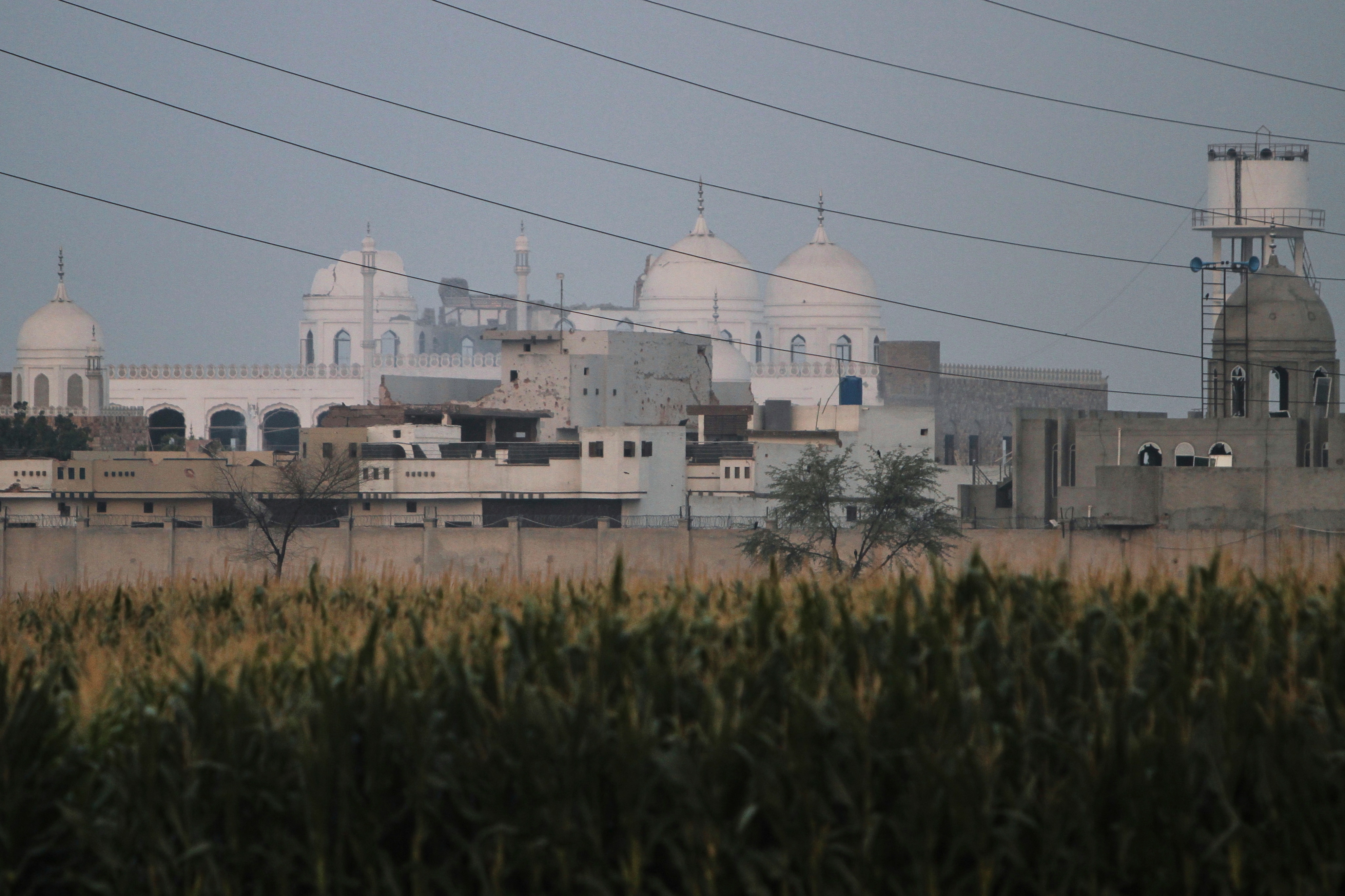 mosque of Islamic seminary partially damaged by missile attack