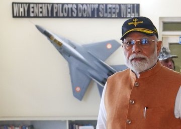 PM Modi in Adampur airbase