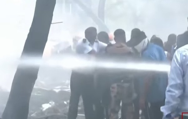 Ahmedabad plane crash pics