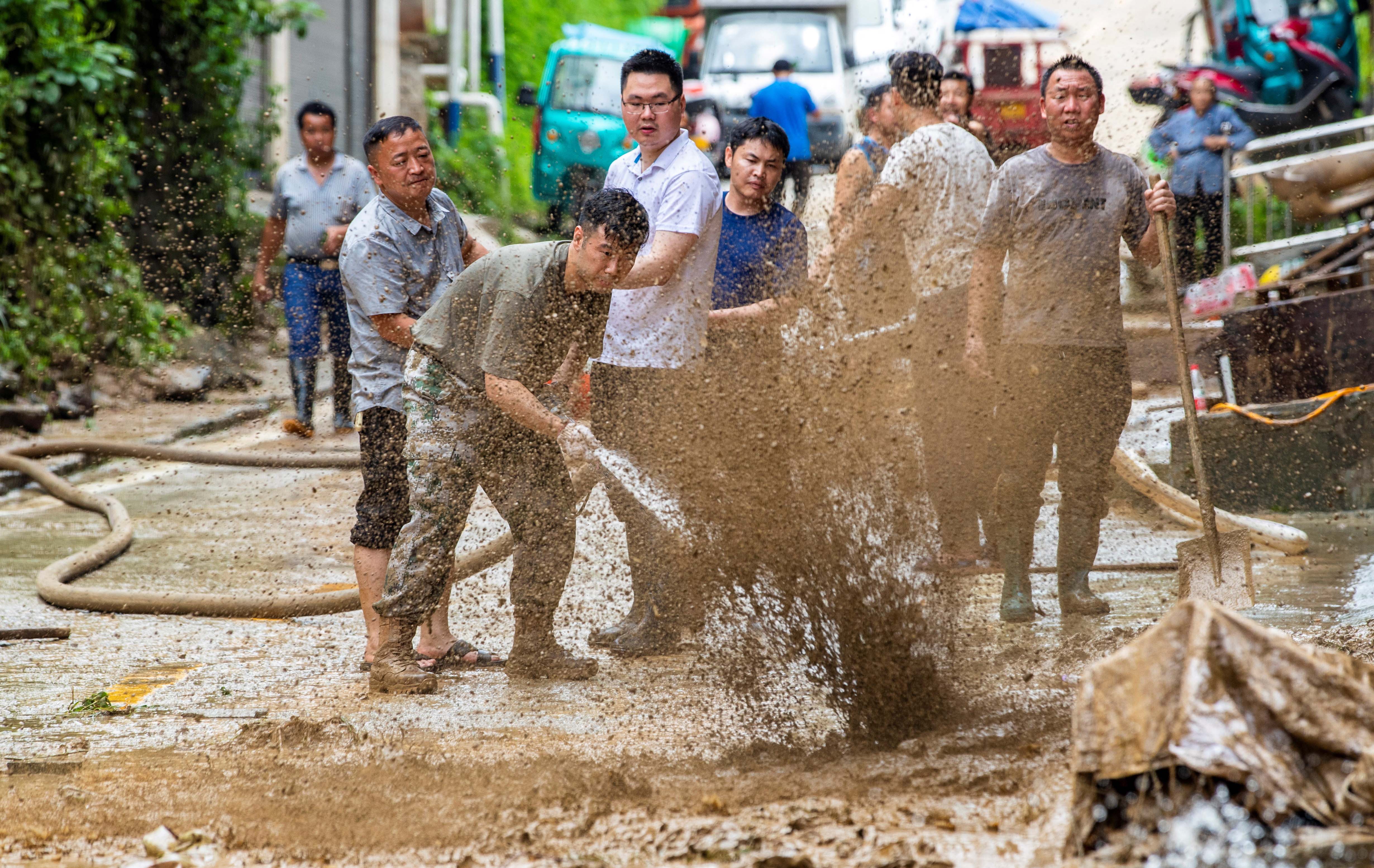 china heavy rain flood