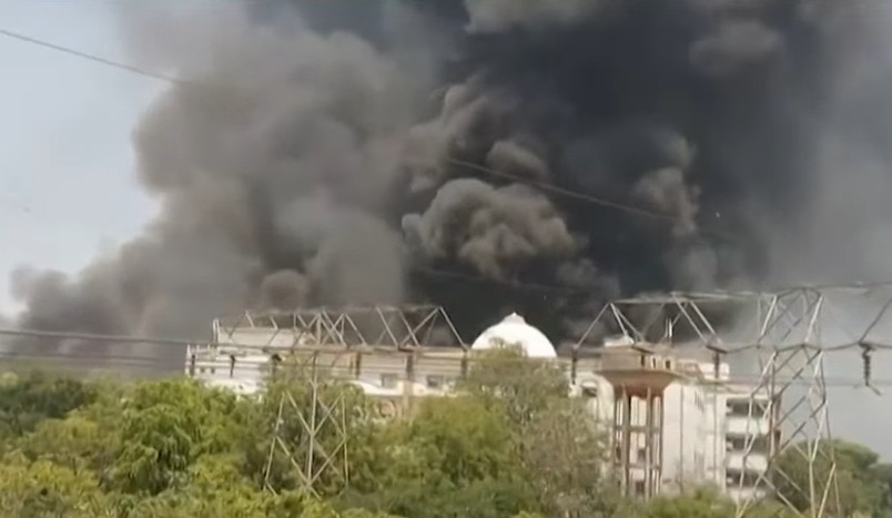 ahmedabad aircraft accident footage