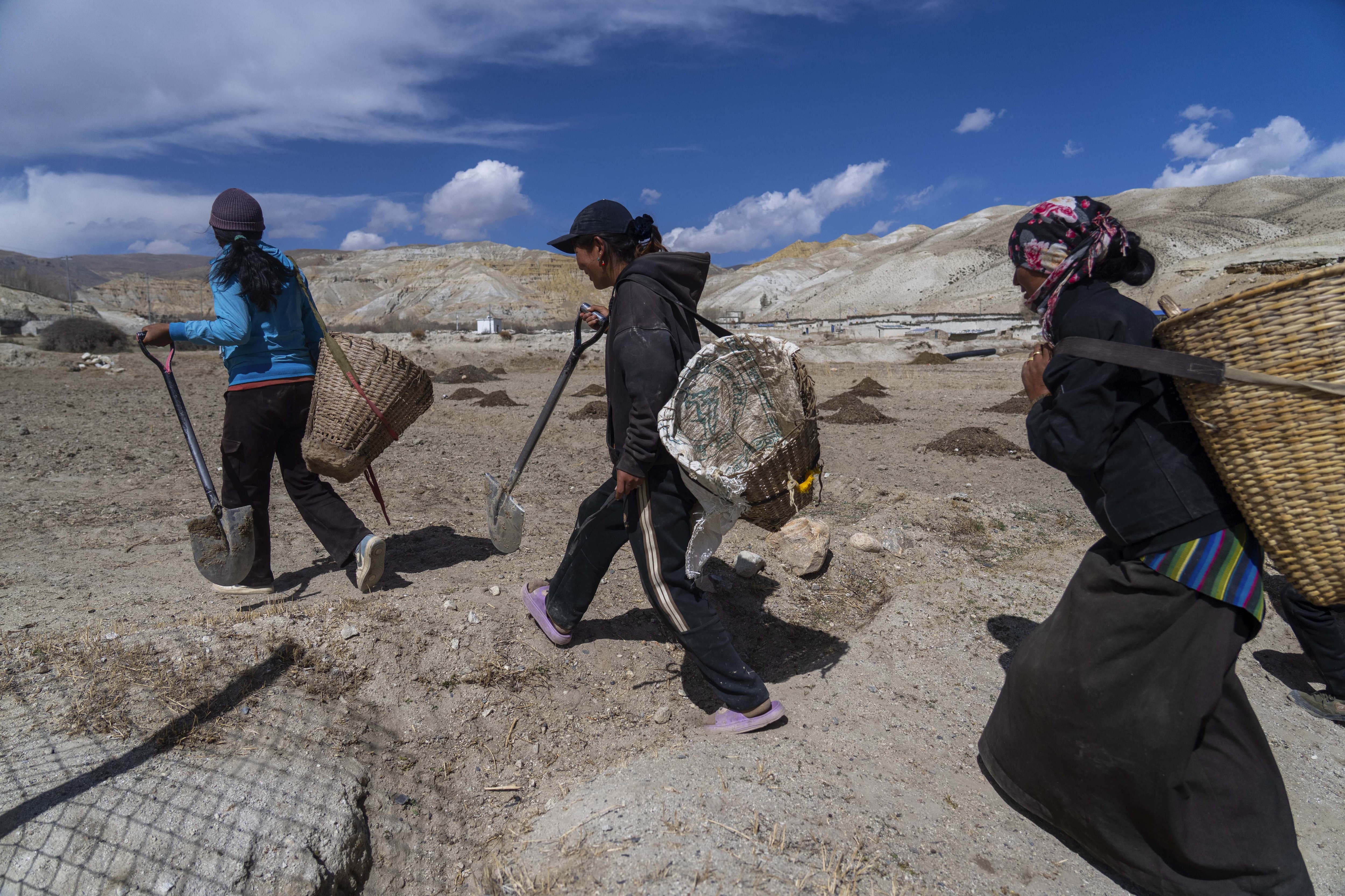  nepal village himalaya climate change 