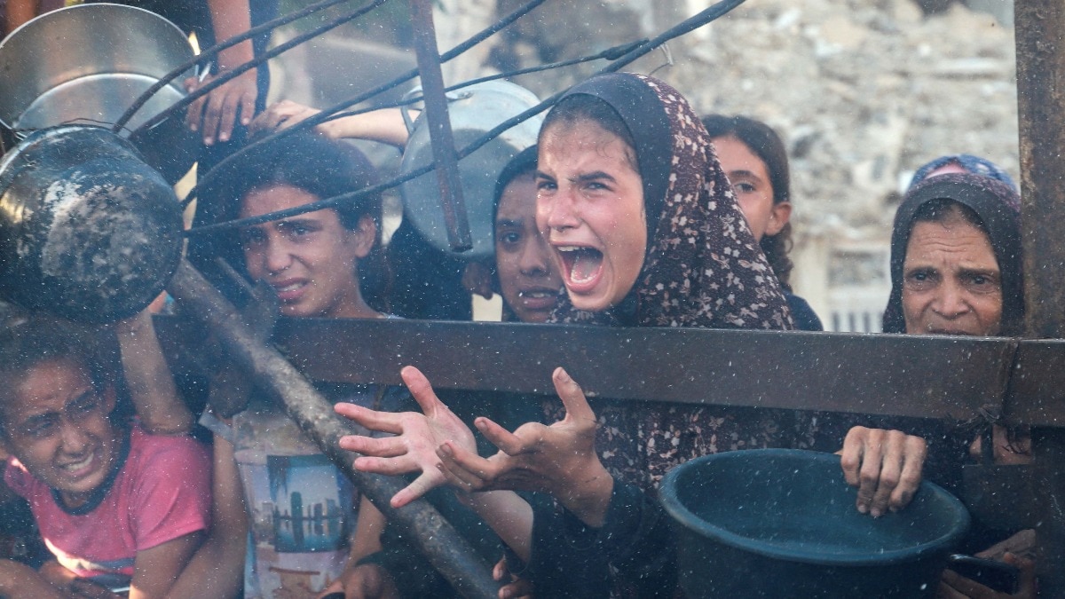 israel gaza war attack hunger food crisis destruction