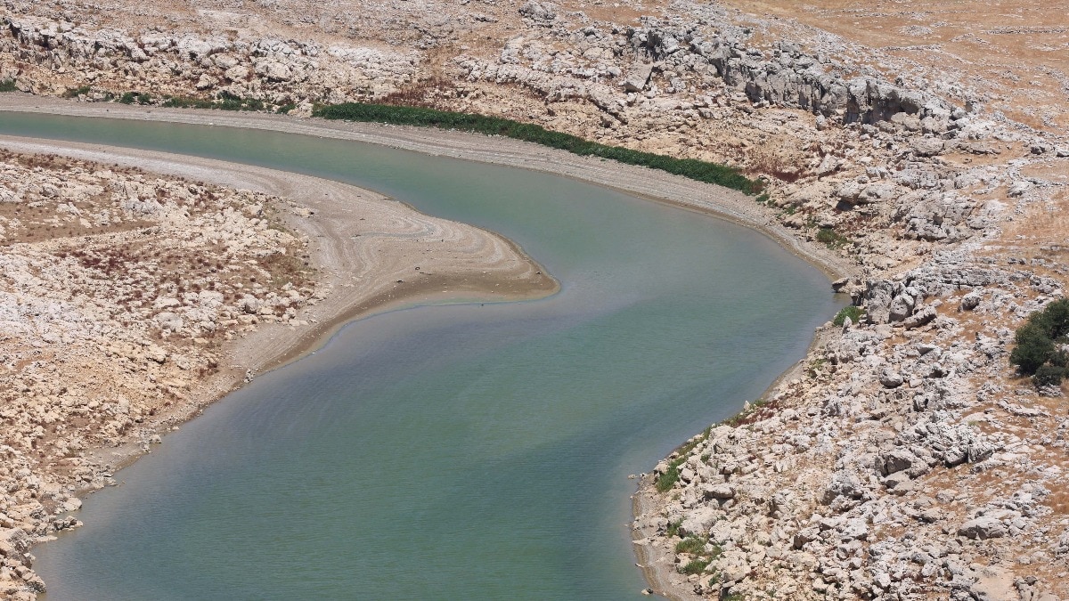 lebanon drought water shortage reservoir climate change