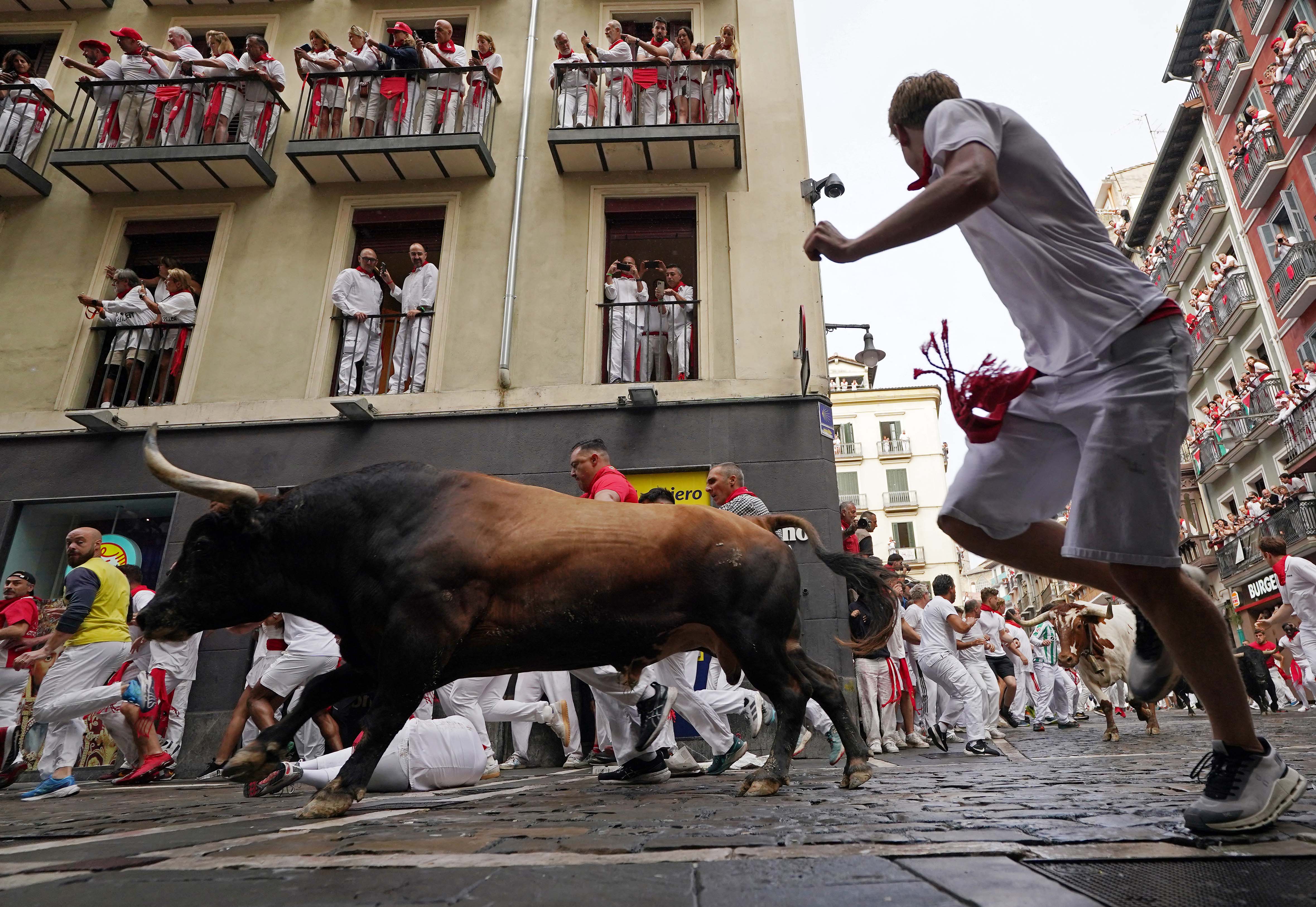bull race festival pamplona ​​spain