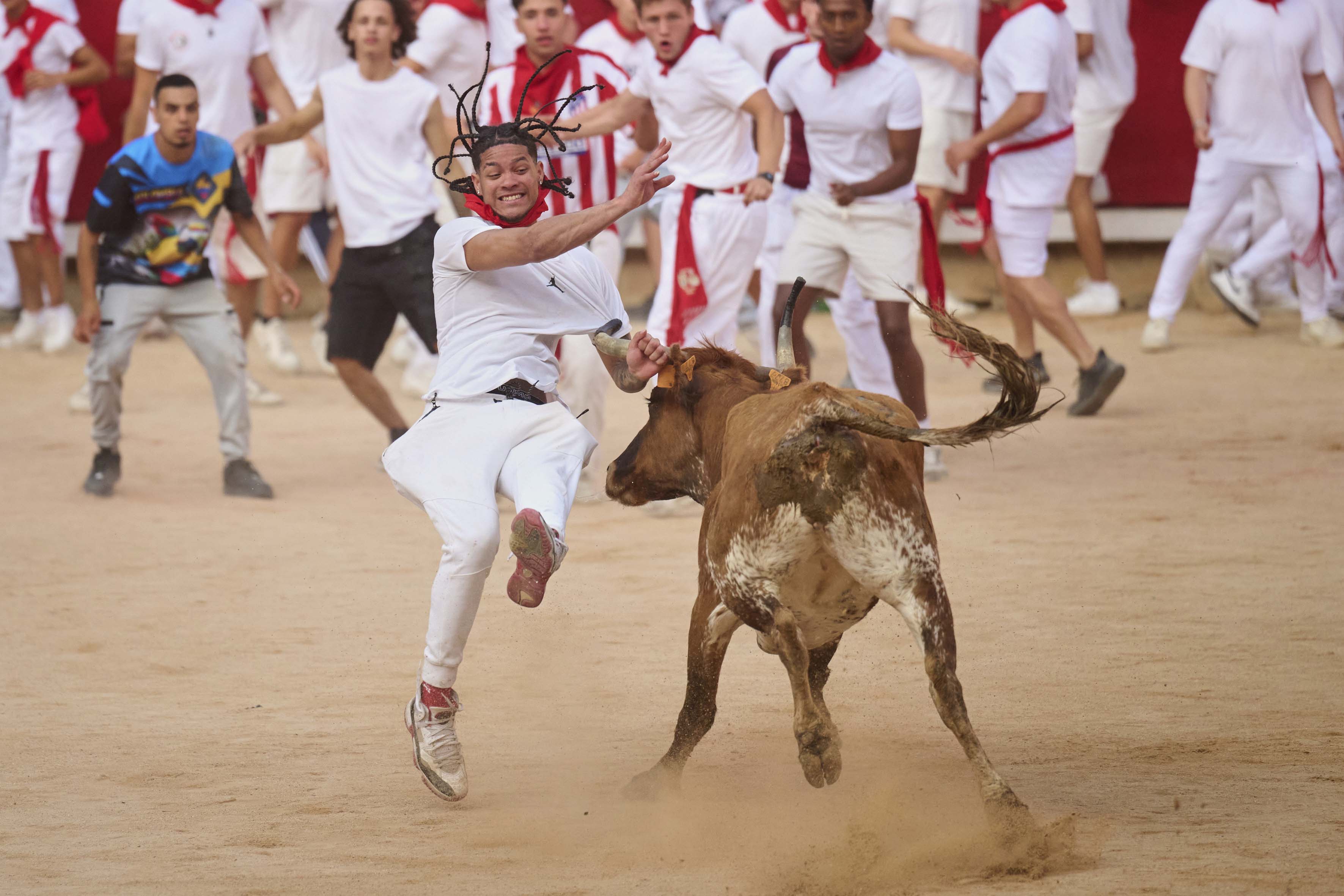 bull race festival pamplona ​​spain