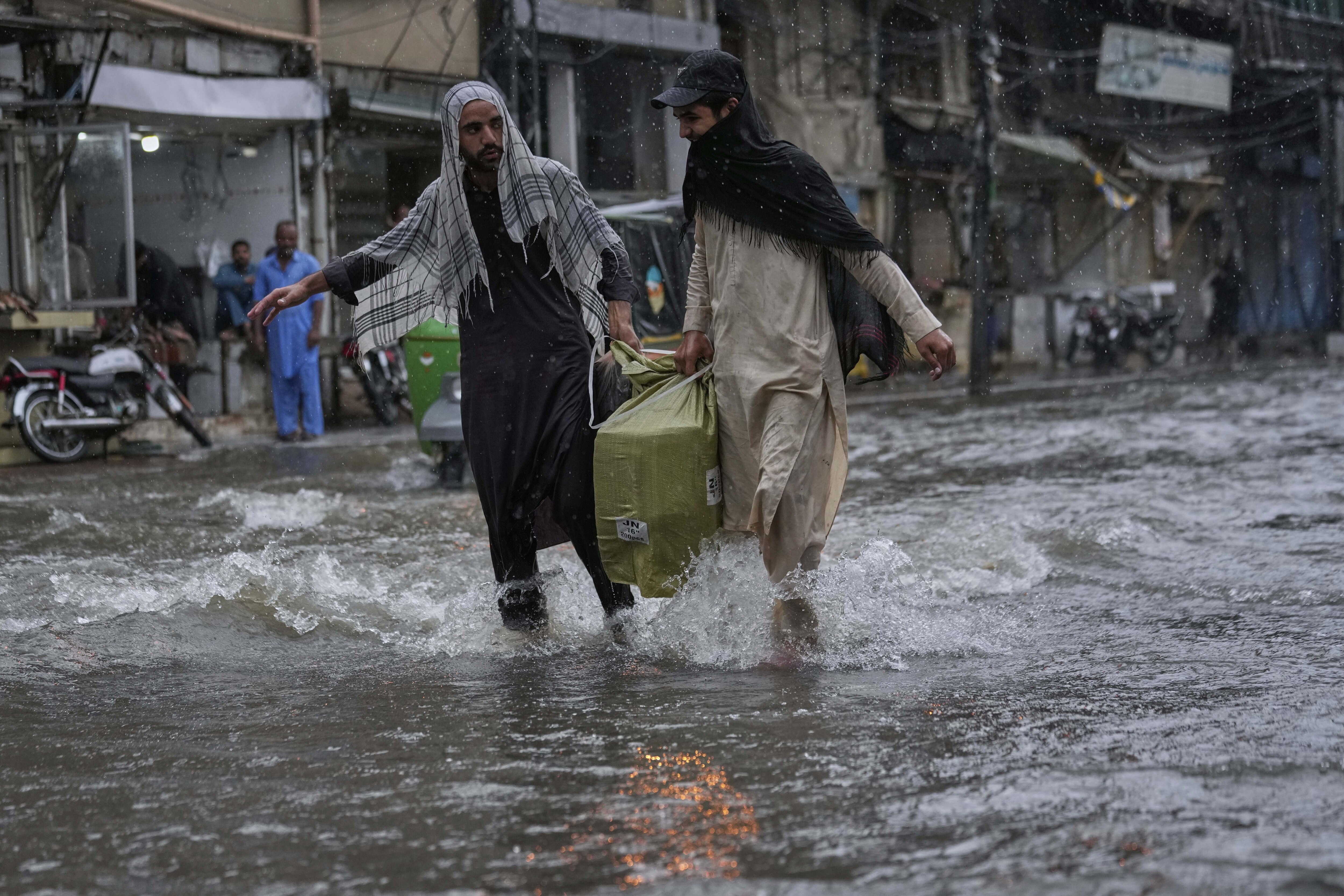 pakistan monsoon rain flood 