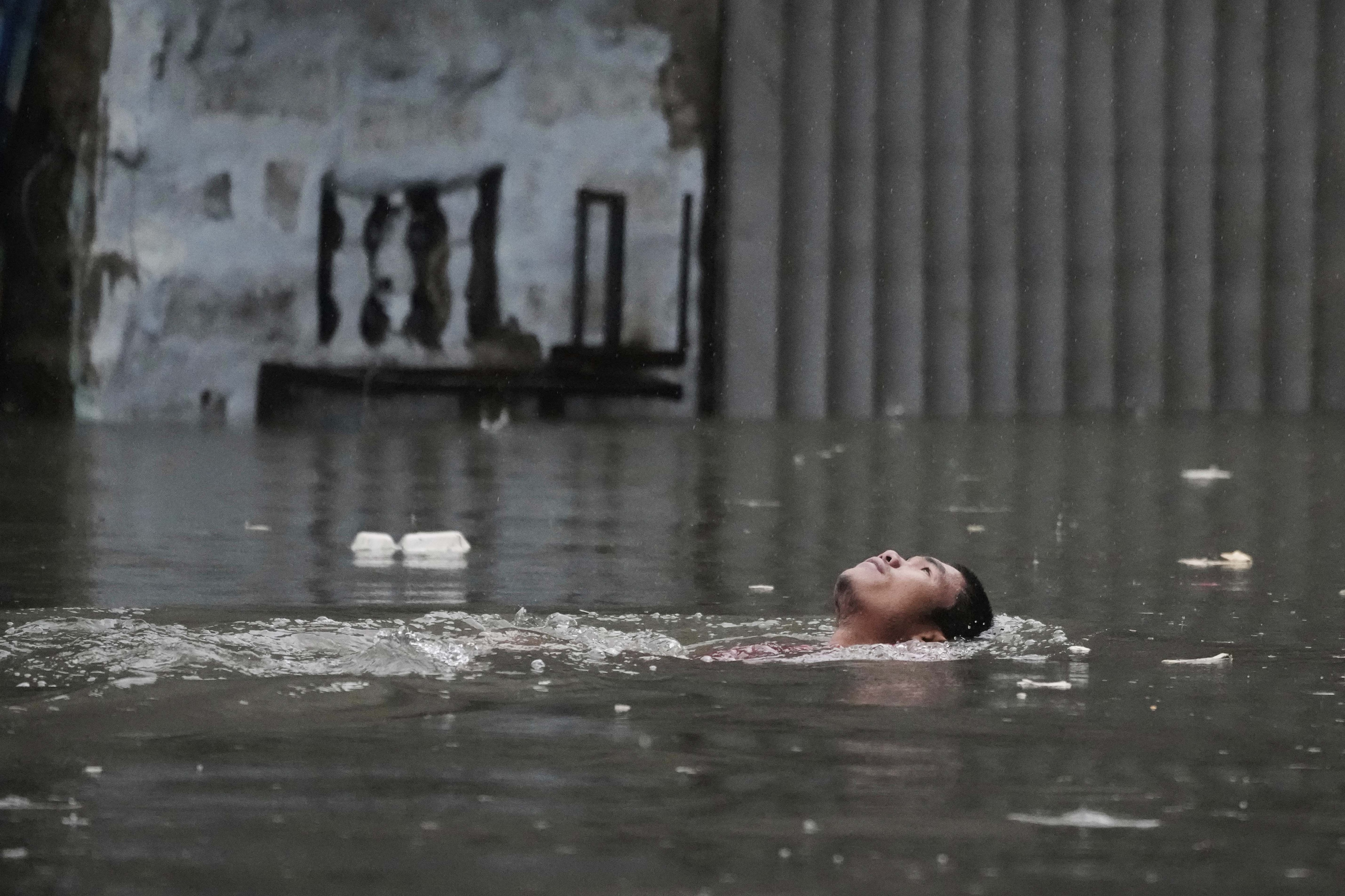typhoon wipha rain flood