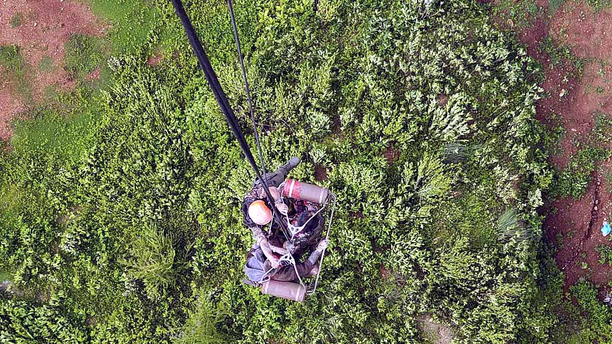 Tibetan glacial lake Nepal flood