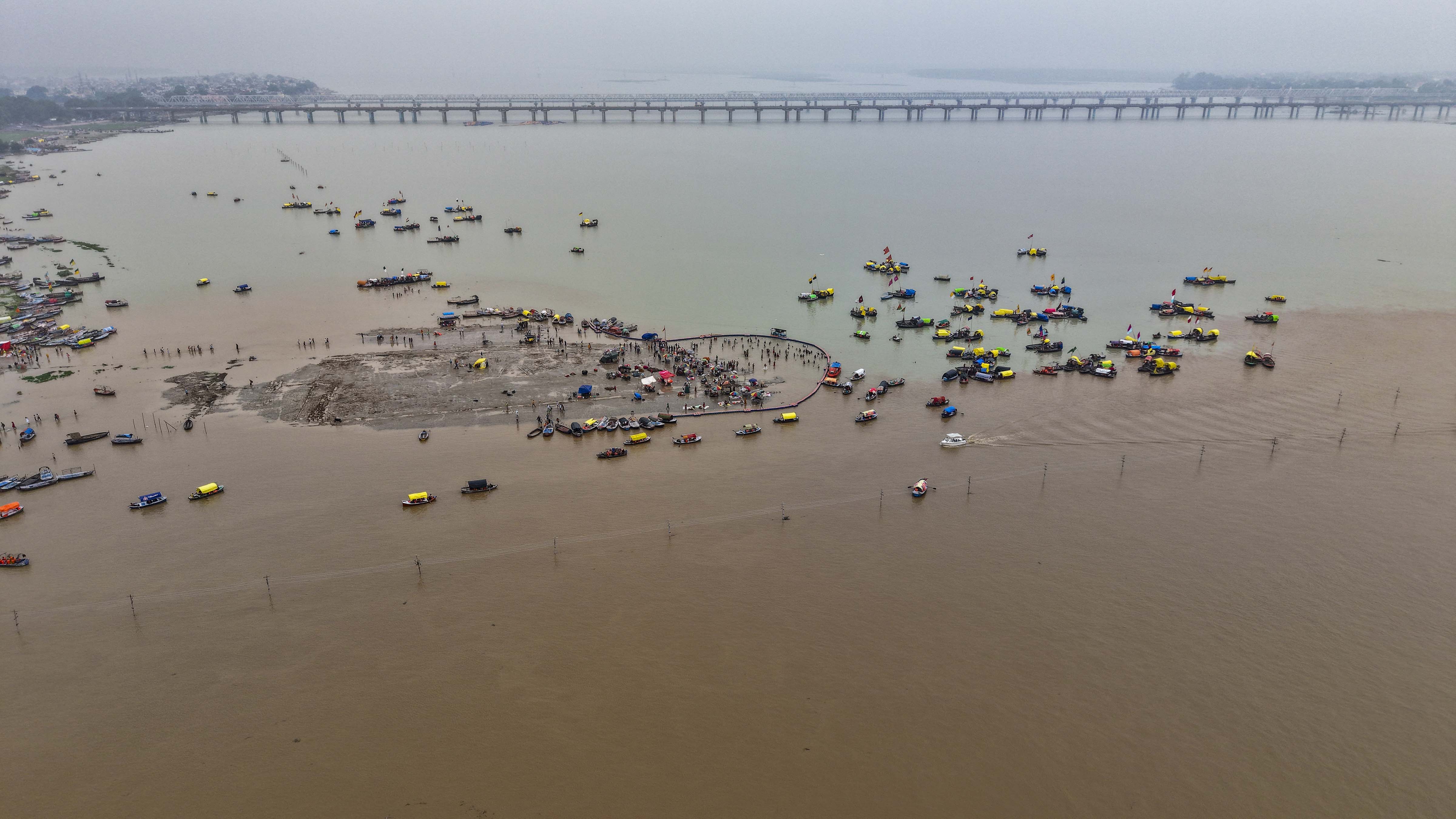 prayagraj flood heavy rainfall