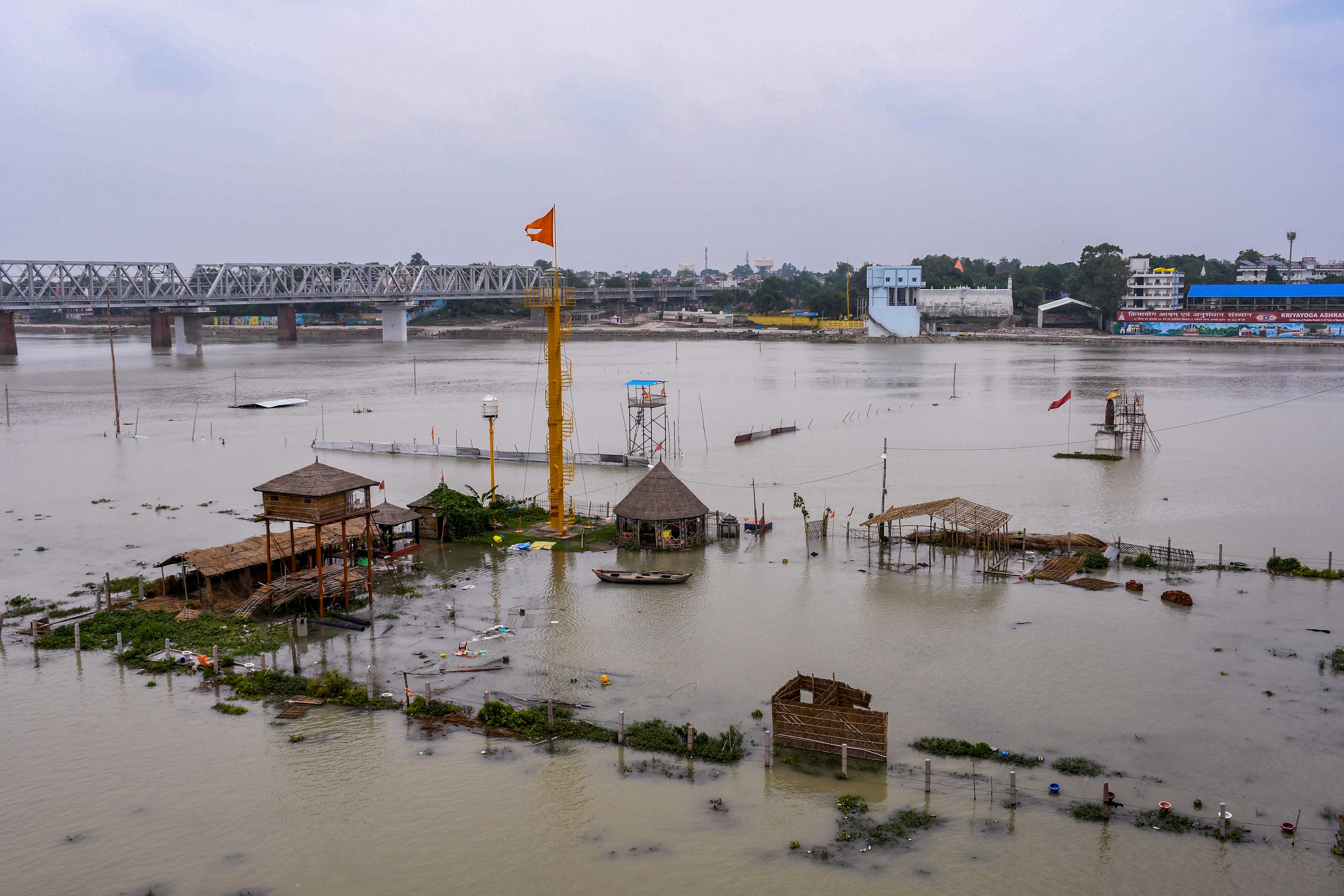 prayagraj flood heavy rainfall
