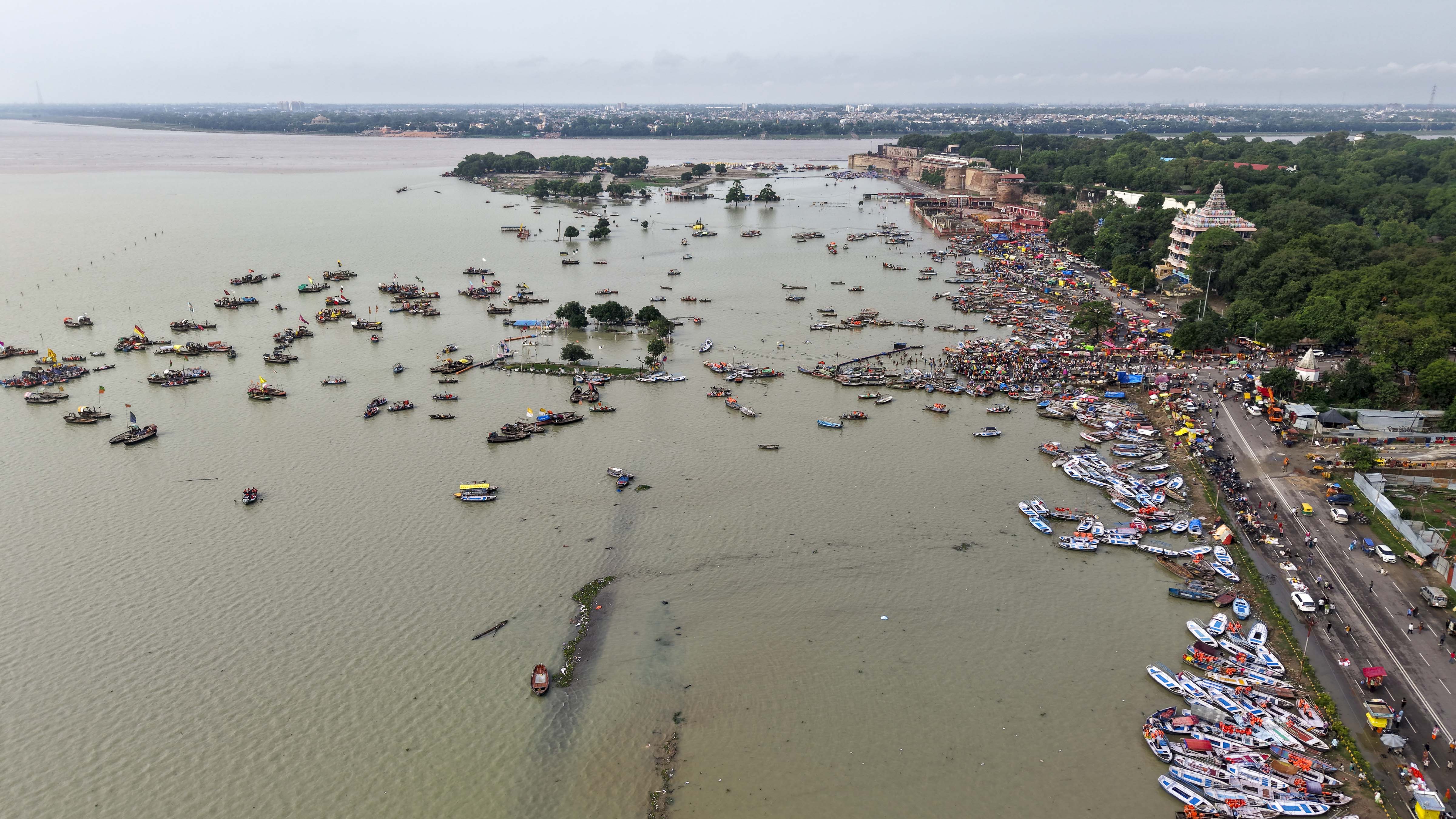 prayagraj flood heavy rainfall