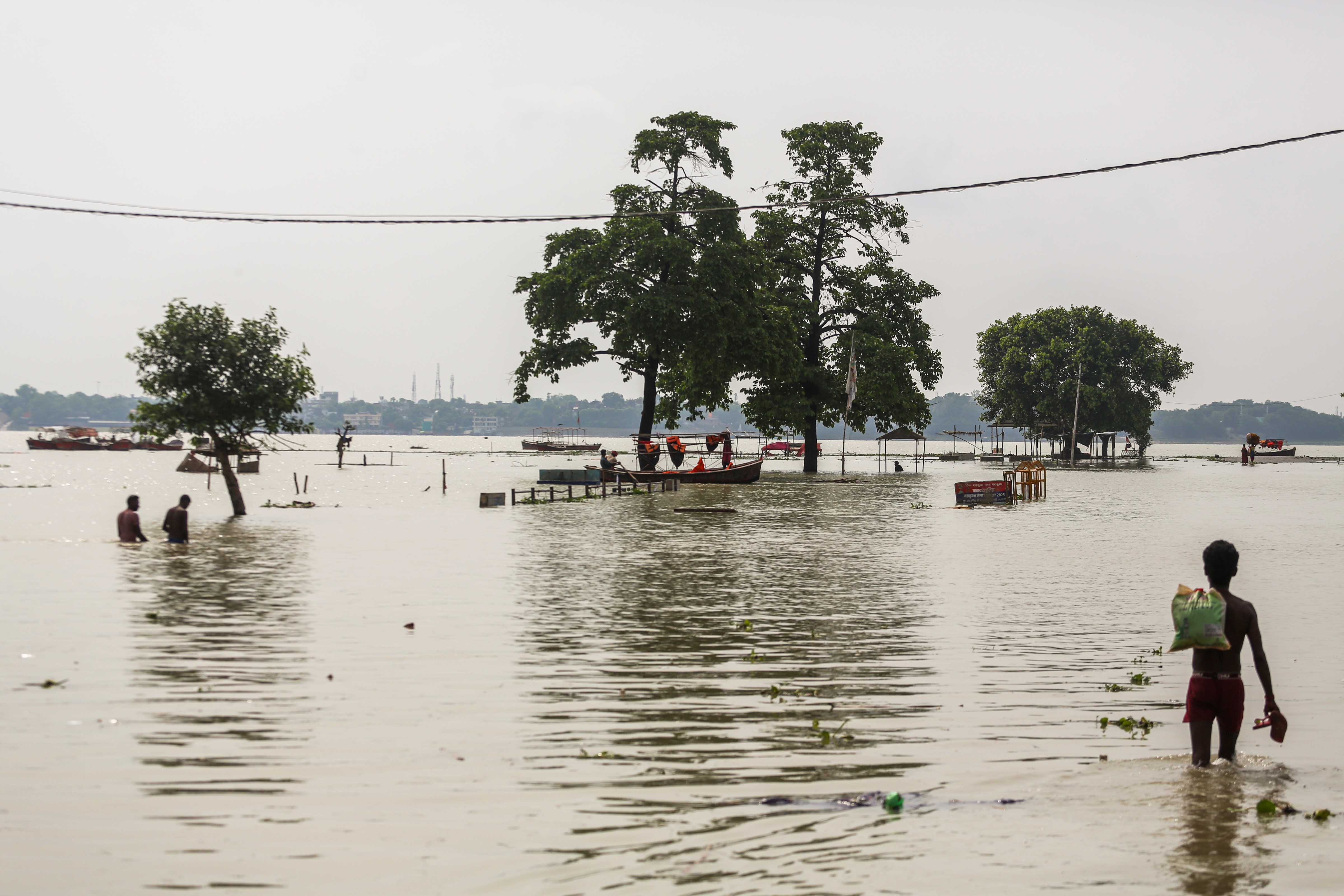 prayagraj flood heavy rainfall