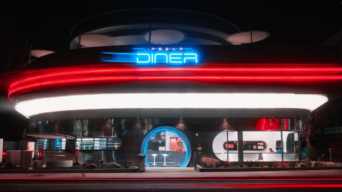 Tesla Diner Building