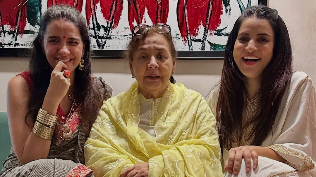 Farida Jalal,Shruti Seth reunion